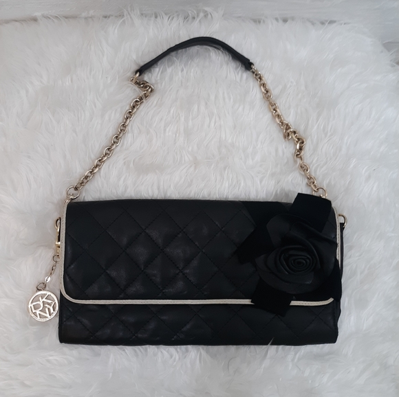 Dkny Handbags - Donna karan DKNY quilted leather bag purse *P1e